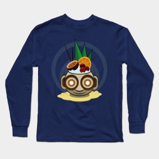 The "To the Caribbean!" tiki cocktail Long Sleeve T-Shirt